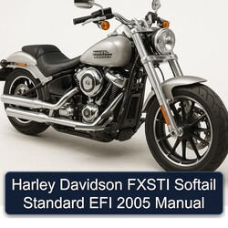 2005 Harley Davidson Softail Fxsti Standard EFI Service Repair Workshop Manual PDF
