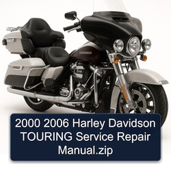 Harley Davidson Touring .zip Service Repair Workshop Manual PDF