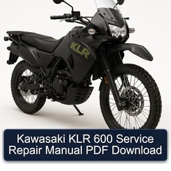 Kawasaki KLR 600 Service Repair Manual PDF Download