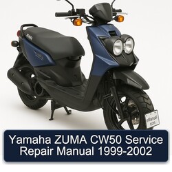 1999-2002 Yamaha Zuma CW50 Service Repair Workshop Manual PDF