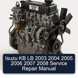 2003-2008 Isuzu 4 LB 1 KB Service Repair Workshop Manual PDF