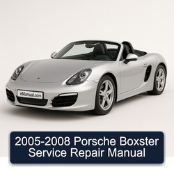 2005-2008 Porsche Boxster Service Repair Workshop Manual PDF