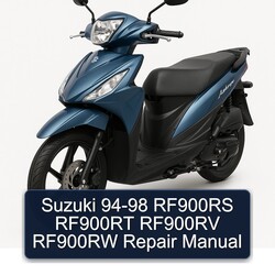 1994-1998 Suzuki RF900R RF900RS RF900RT RF900RV RF900RW Service Repair Workshop Manual PDF