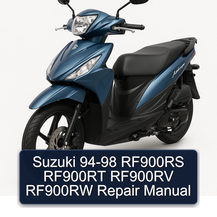 1994-1998 Suzuki RF900R RF900RS RF900RT RF900RV RF900RW Service Repair Workshop Manual PDF