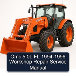 1994-1996 Omc 5.0l FL Service Repair Workshop Manual PDF