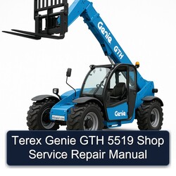 Terex Genie GTH 5519 Shop Service Repair Workshop Manual PDF