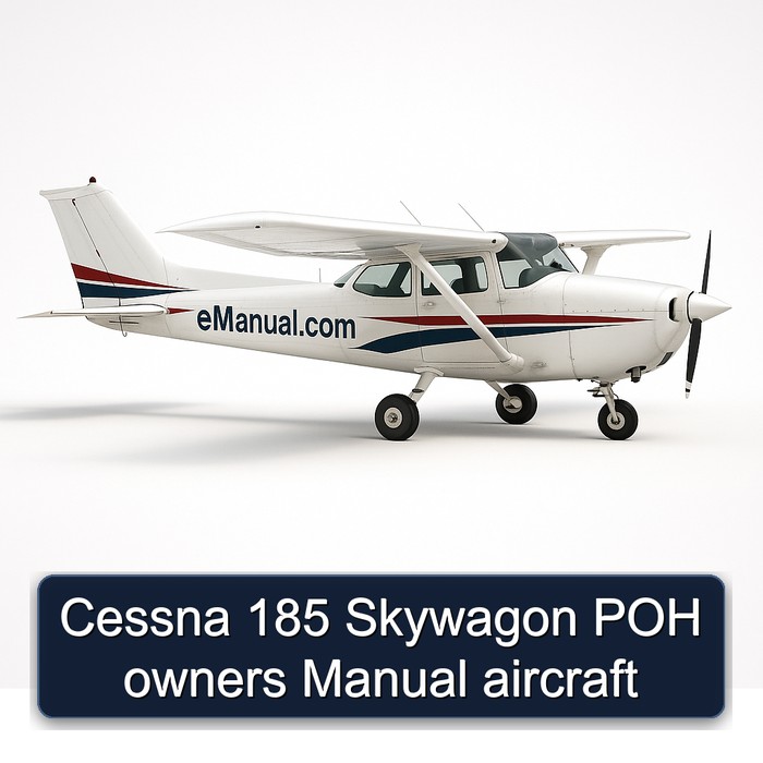 Cessna 185 Skywagon POH Owners Aircraft Owner's Manual PDF