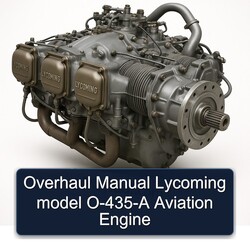 Lycoming O 435 Series Model O-435- Aviation Engine Service Repair Workshop Manual PDF