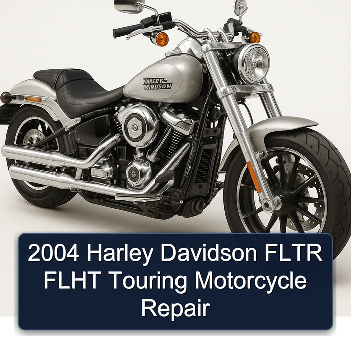 2004 Harley Davidson Touring Fltr Flht Motorcycle Service Repair Workshop Manual PDF