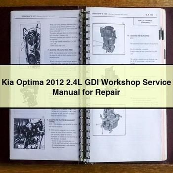 2012 Kia Optima 2.4l GDI Service Repair Workshop Manual PDF