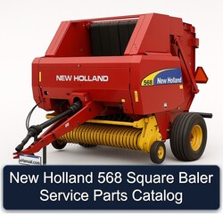 New Holland 568 Square Baler Parts Catalog PDF