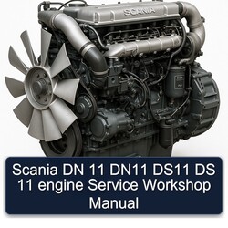 Scania G Series DN 11 DN11 DS11 DS Engine Service Repair Workshop Manual PDF