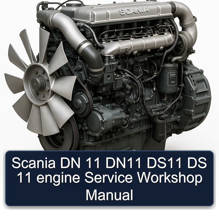 Scania G Series DN 11 DN11 DS11 DS Engine Service Repair Workshop Manual PDF