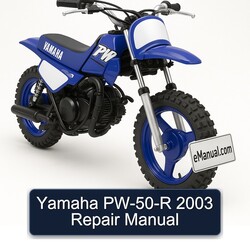 2003 Yamaha PW Models Pw-50-r Service Repair Workshop Manual PDF