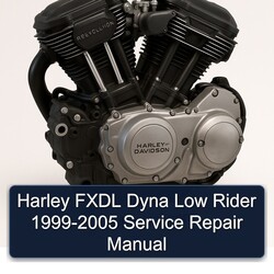 1999-2005 Harley Davidson Fxdl Dyna Low Rider Service Repair Workshop Manual PDF