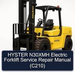 Hyster N30XMH Electric Forklift (C210) Service Repair Workshop Manual PDF