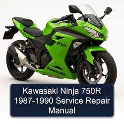 1987-1990 Kawasaki Ninja 750R Service Repair Workshop Manual PDF