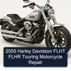 2005 Harley Davidson Touring Flht Flhr Motorcycle Service Repair Workshop Manual PDF