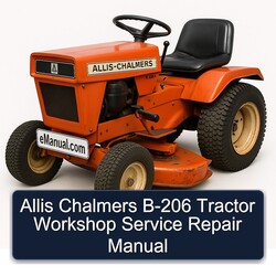 Allis Chalmers B-206 Tractor Service Repair Workshop Manual PDF