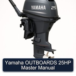 Yamaha Outboards 25HP Master Service Repair Workshop Manual PDF