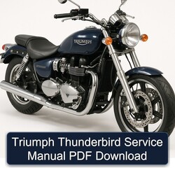 Triumph Thunderbird Service Repair Workshop Manual PDF