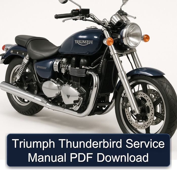 Triumph Thunderbird Service Repair Workshop Manual PDF