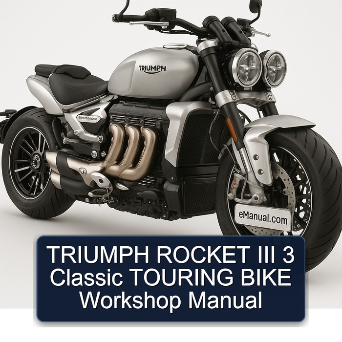 Triumph Rocket III 3 Classic Touring Bike Service Repair Workshop Manual PDF
