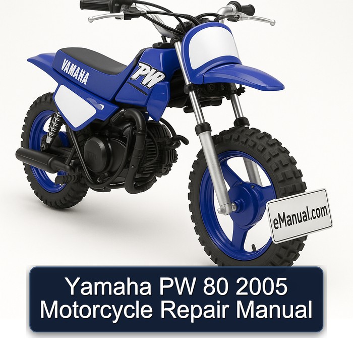2005 Yamaha PW Models 80 Motorcycle Service Repair Workshop Manual PDF