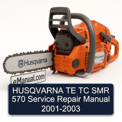 2001-2003 Husqvarna SMR Models TE TC 570 Service Repair Workshop Manual PDF
