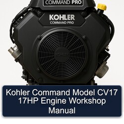 Kohler Command Pro Models Model CV17 17HP Engine Service Repair Workshop Manual PDF