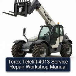 Terex Telelift 4013 Service Repair Workshop Manual PDF