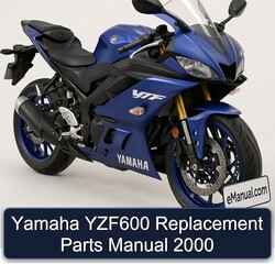 2000 Yamaha YZF Models YZF600 Replacement Parts Catalog PDF