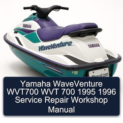 1995-1996 Yamaha Waveventure WVT700 WVT 700 Service Repair Workshop Manual PDF