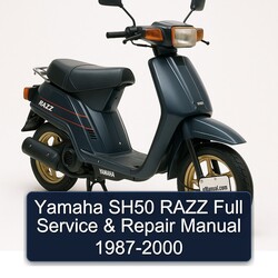 1987-2000 Yamaha Razz SH50 Service Repair Workshop Manual PDF