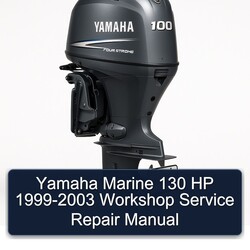 1999-2003 Yamaha Marine 130 HP Service Repair Workshop Manual PDF