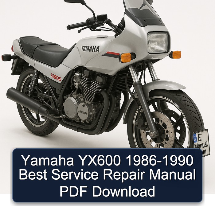 1986-1990 Yamaha YX600 Best Service Repair Workshop Manual PDF