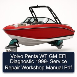 1999 Volvo Penta WT GM EFI Diagnostic Service Repair Workshop Manual PDF