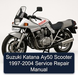 1997-2004 Baotian Suzuki Katana AY50 Scooter Service Repair Workshop Manual PDF