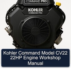 Kohler Command Model CV22 22HP Engine Workshop Manual 