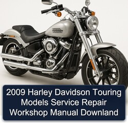 2009 Harley Davidson Touring Models Downland Service Repair Workshop Manual PDF