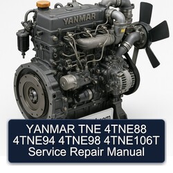 Yanmar 4 TNE Series 4tne88 4tne94 4tne98 4tne106t Service Repair Workshop Manual PDF
