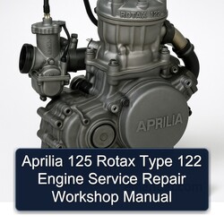 Aprilia 125 Rotax Type 122 Engine Service Repair Workshop Manual PDF