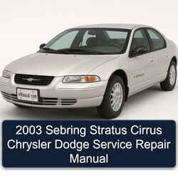 2003 Chrysler Cirrus Sebring Stratus Dodge Service Repair Workshop Manual PDF