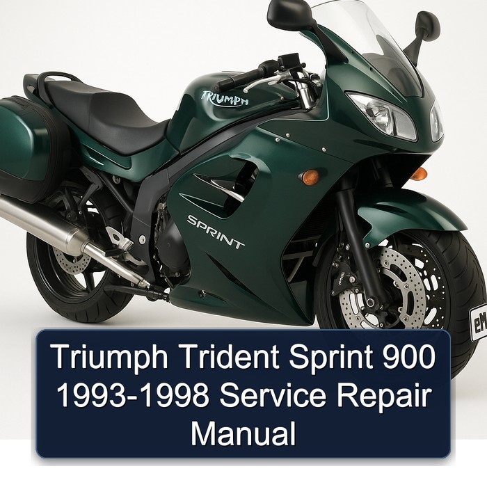 1993-1998 Triumph Sprint Trident 900 Service Repair Workshop Manual PDF
