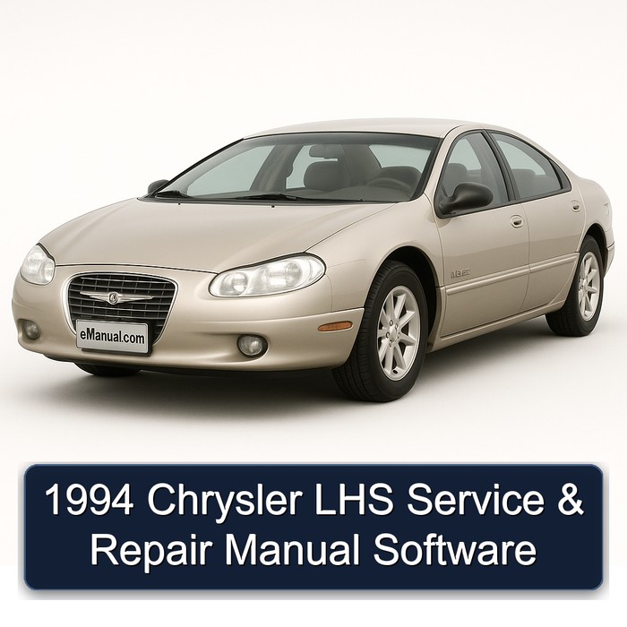 1994 Chrysler LHS Software Service Repair Workshop Manual PDF