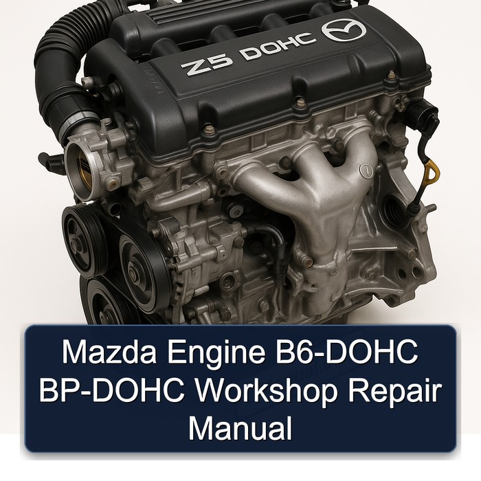 Mazda Z5 DOHC Engine B6-DOHC BP-DOHC Service Repair Workshop Manual PDF