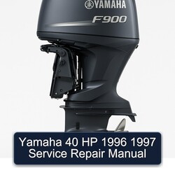 1996-1997 Yamaha 40 HP Service Repair Workshop Manual PDF