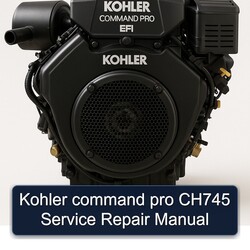 Kohler Command Pro EFI Models CH745 Service Repair Workshop Manual PDF