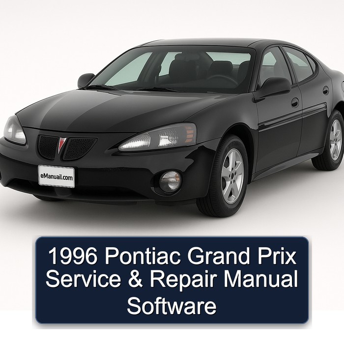 1996 Pontiac Grand Prix Software Service Repair Workshop Manual PDF