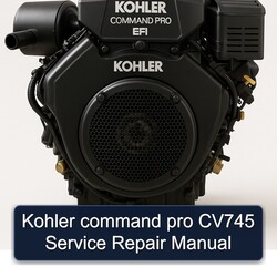 Kohler Command Pro EFI Models CV745 Service Repair Workshop Manual PDF
